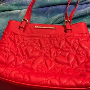 Betsy’s Johnson red hearts purse